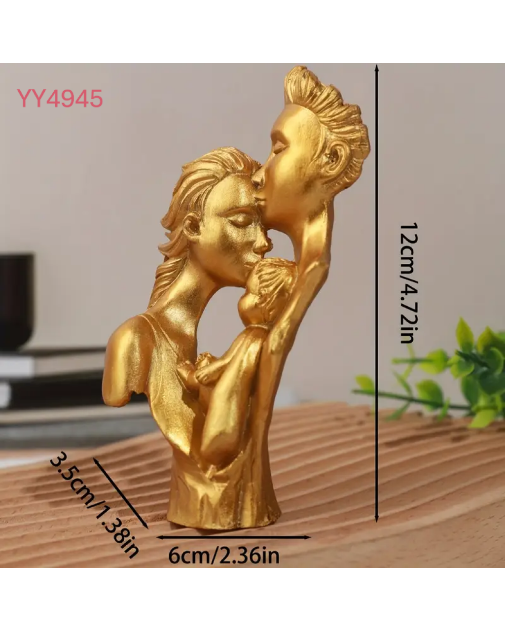 YY4945 Mutlu Aile Biblo Silikon Kalıbı: Sevgi ve Birlikteliğin Anlamlı Hediye Seçeneği!